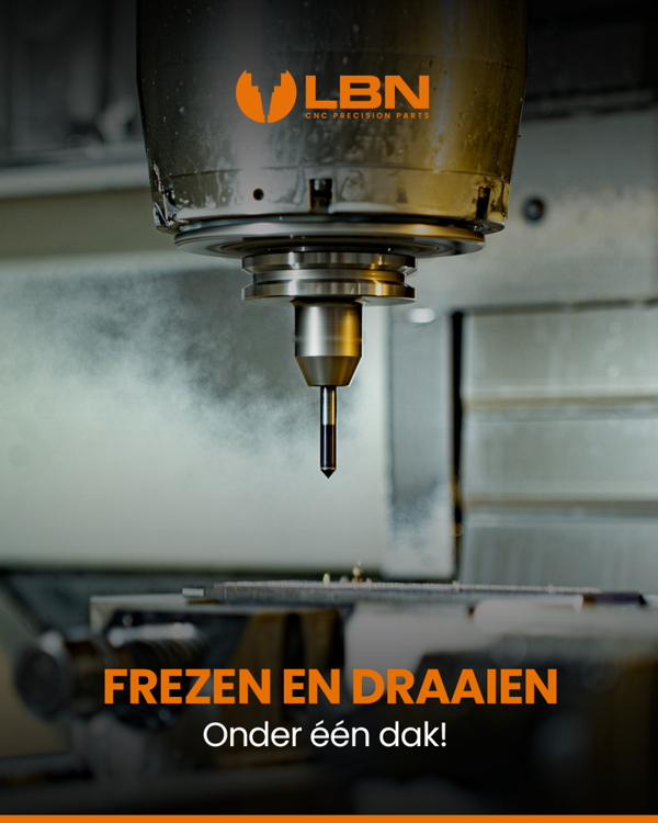 CNC Frezen & Draaien In Eén Productieproces