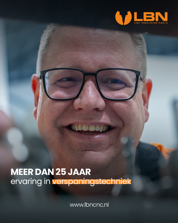 25 Jaar Ervaring In Verspaning